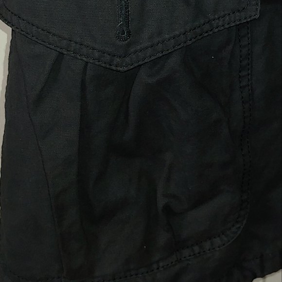 Abercrombie Charcoal Military Quilted Hoody Winter Jacket - Zip & Pull String - Picture 6 of 15